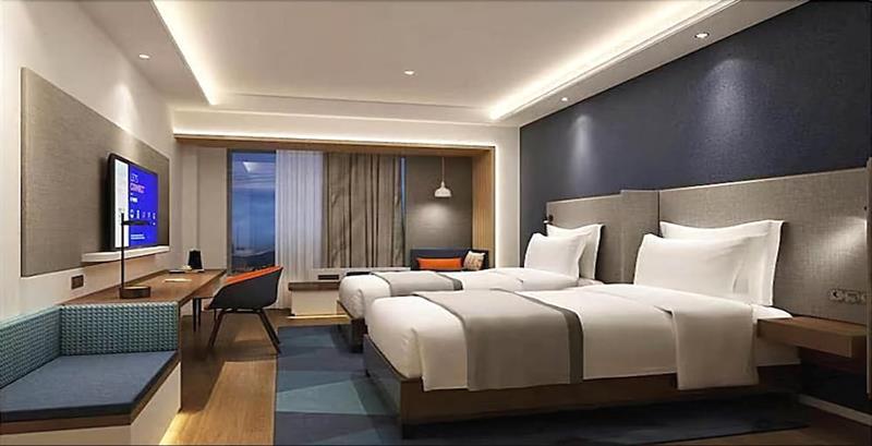 Holiday Inn Express Qingdao Chengyang Central By Ihg Экстерьер фото